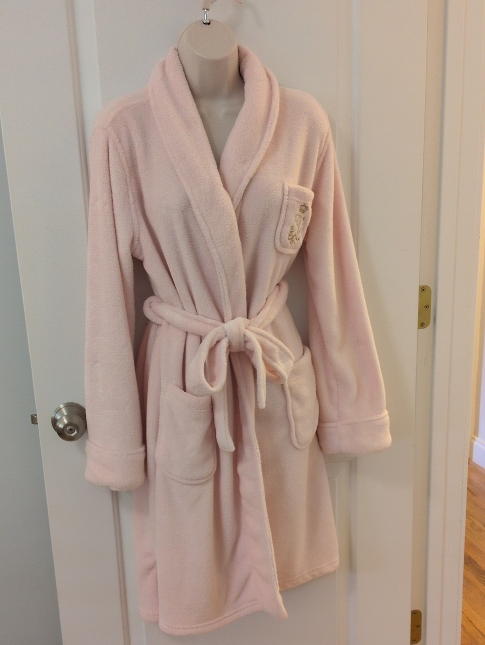 Lauren Ralph Lauren Shawl Collar Plush Robe